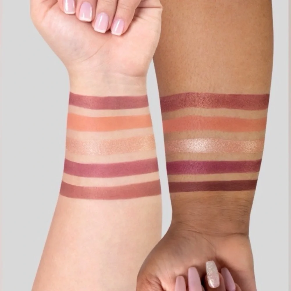 OFRA Neutral & Rose Gold Eyeshadow Palette - 5 Shade Warm Tones